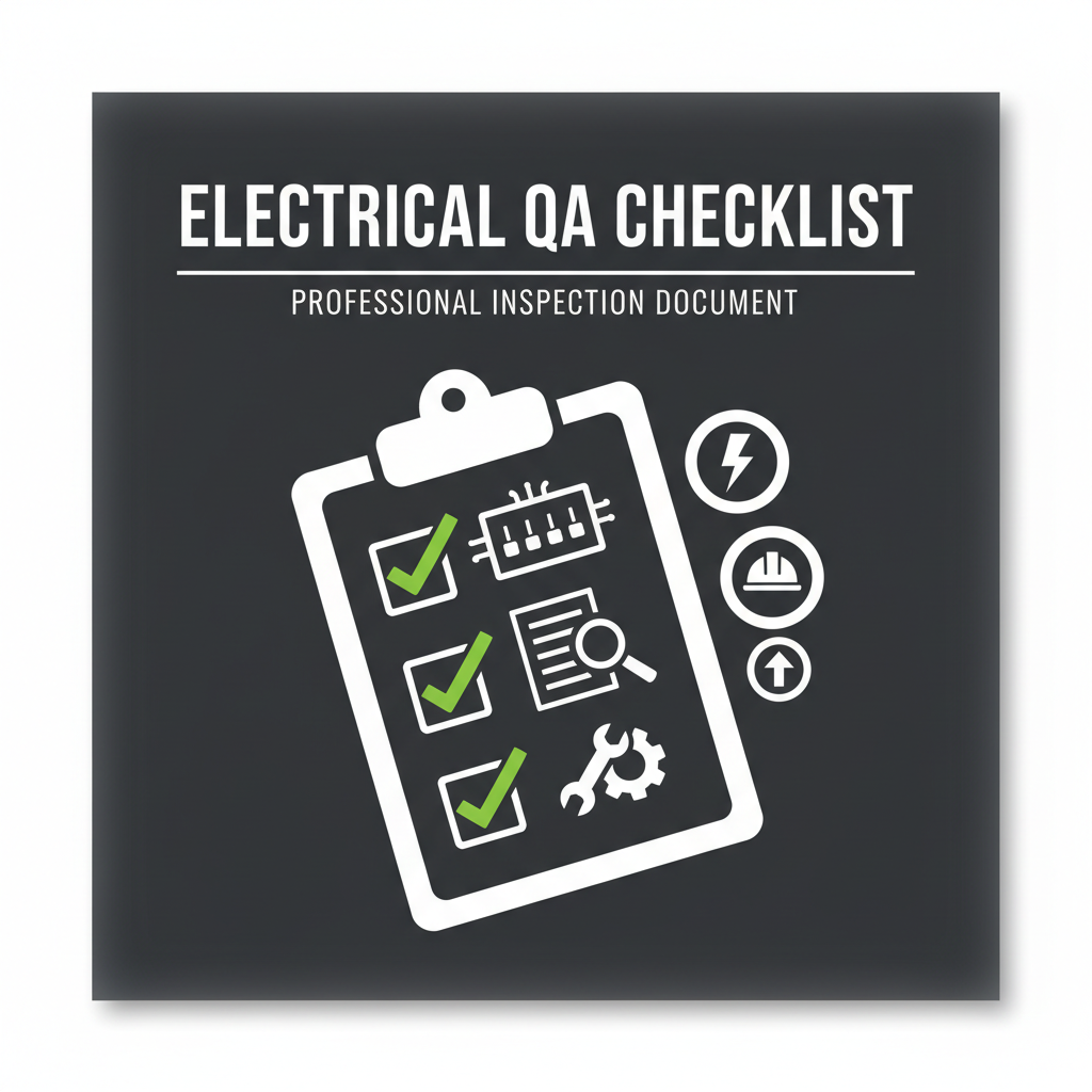 Electrical QA Checklist