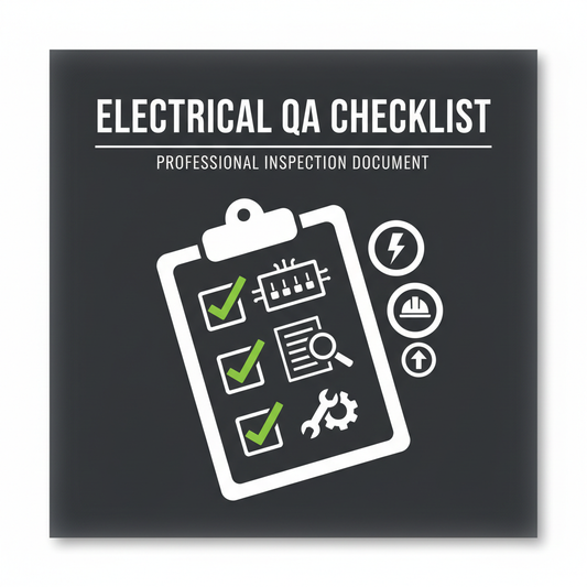 Electrical QA Checklist